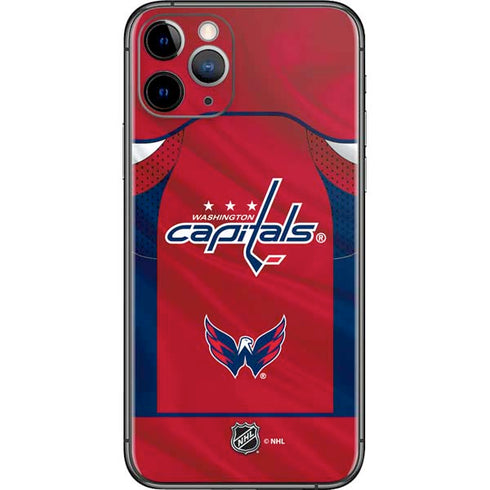 NHL Washington Capitals Home Jersey iPhone 11 Pro Skin